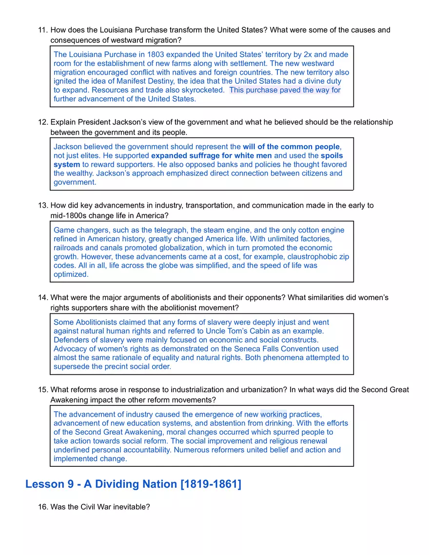 Unit 1 - Establishing an American Republic 2025 - Page 9