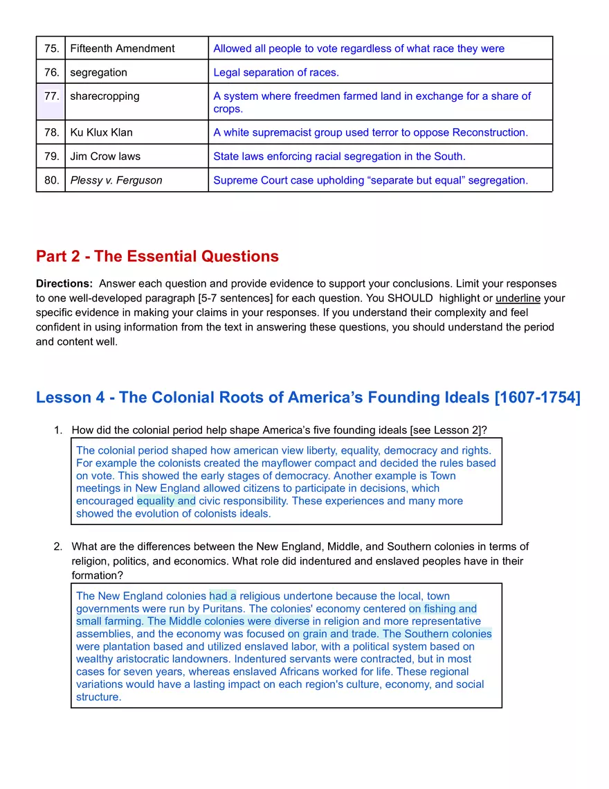 Unit 1 - Establishing an American Republic 2025 - Page 6