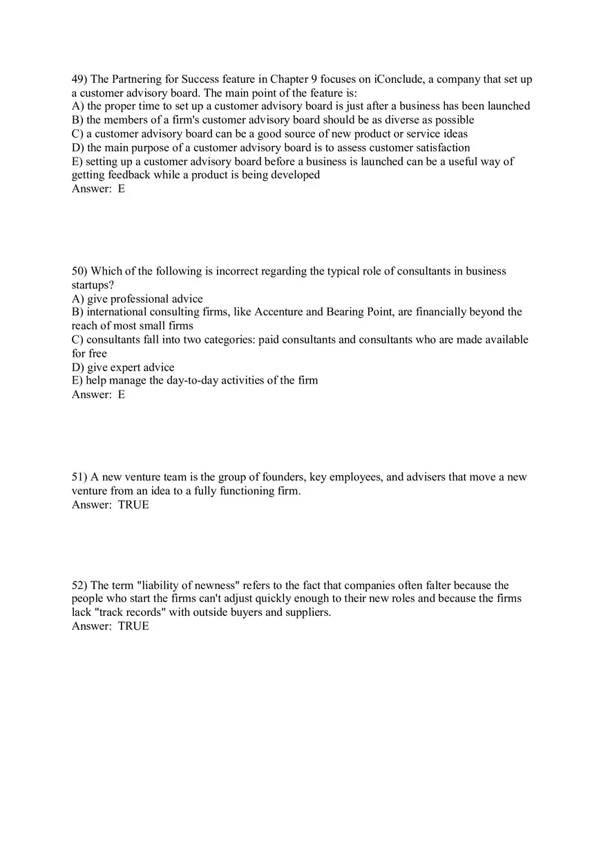 Building a New Venture Team Answer Key 2 - Page 7