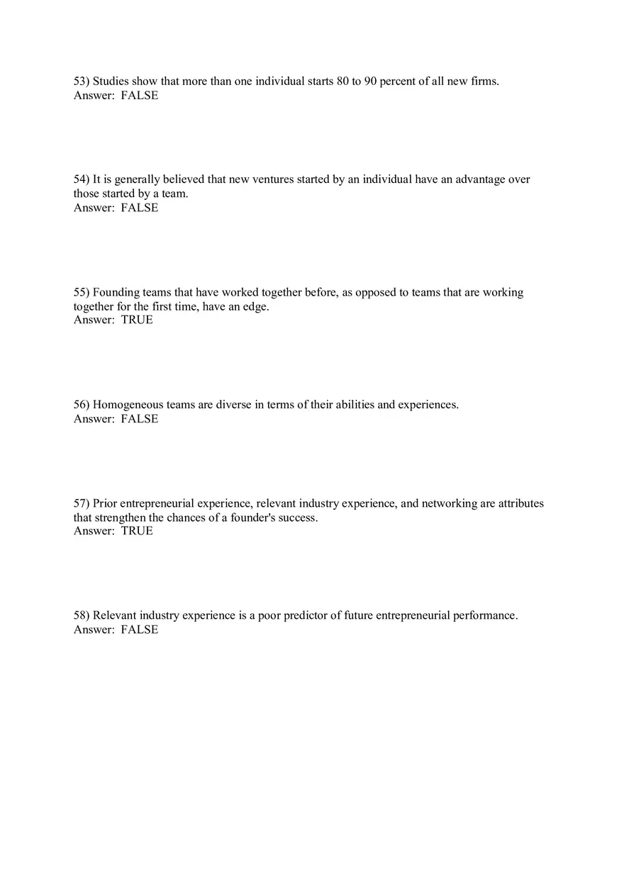 Building a New Venture Team Answer Key 2 - Page 8