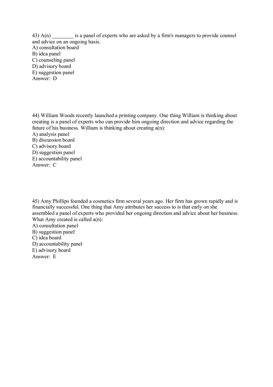 Building a New Venture Team Answer Key 2 - Page 5