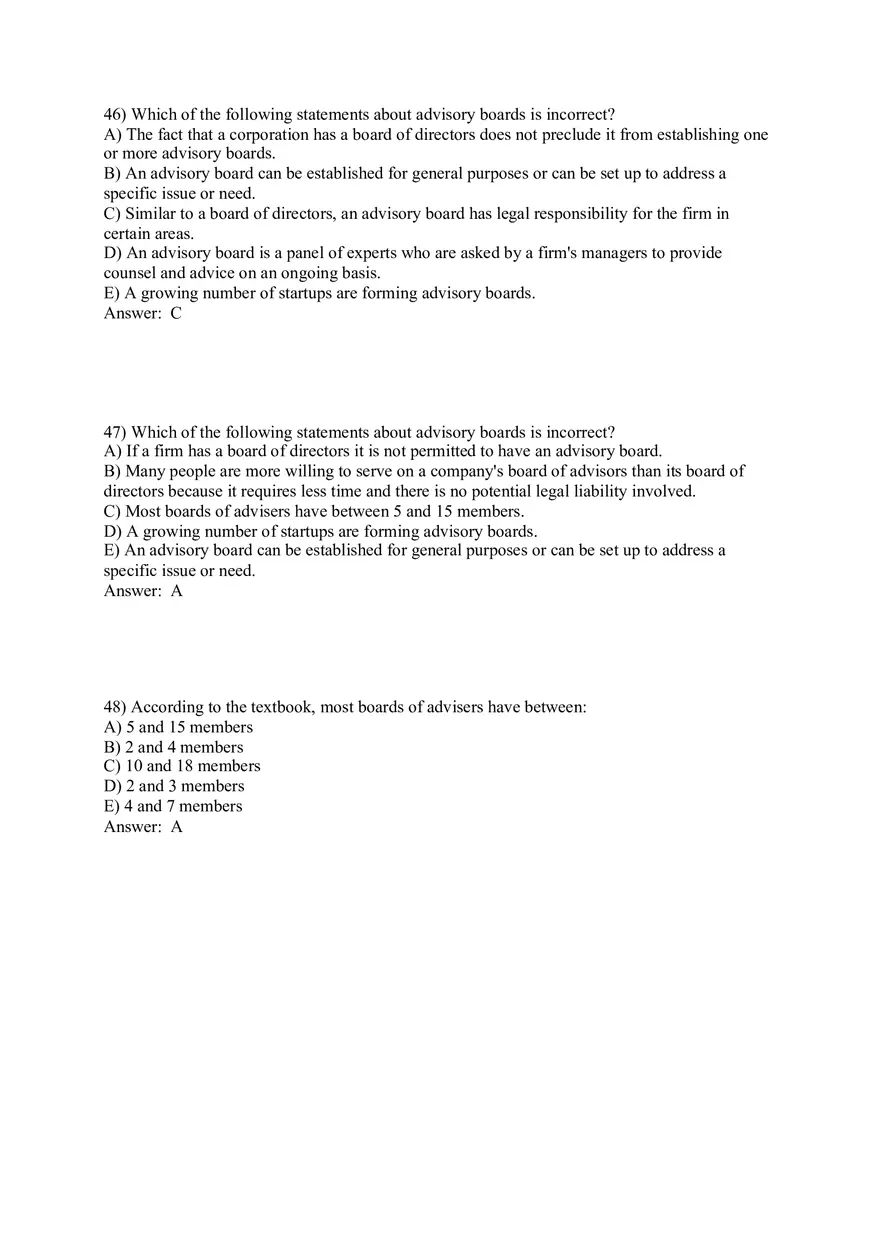 Building a New Venture Team Answer Key 2 - Page 6