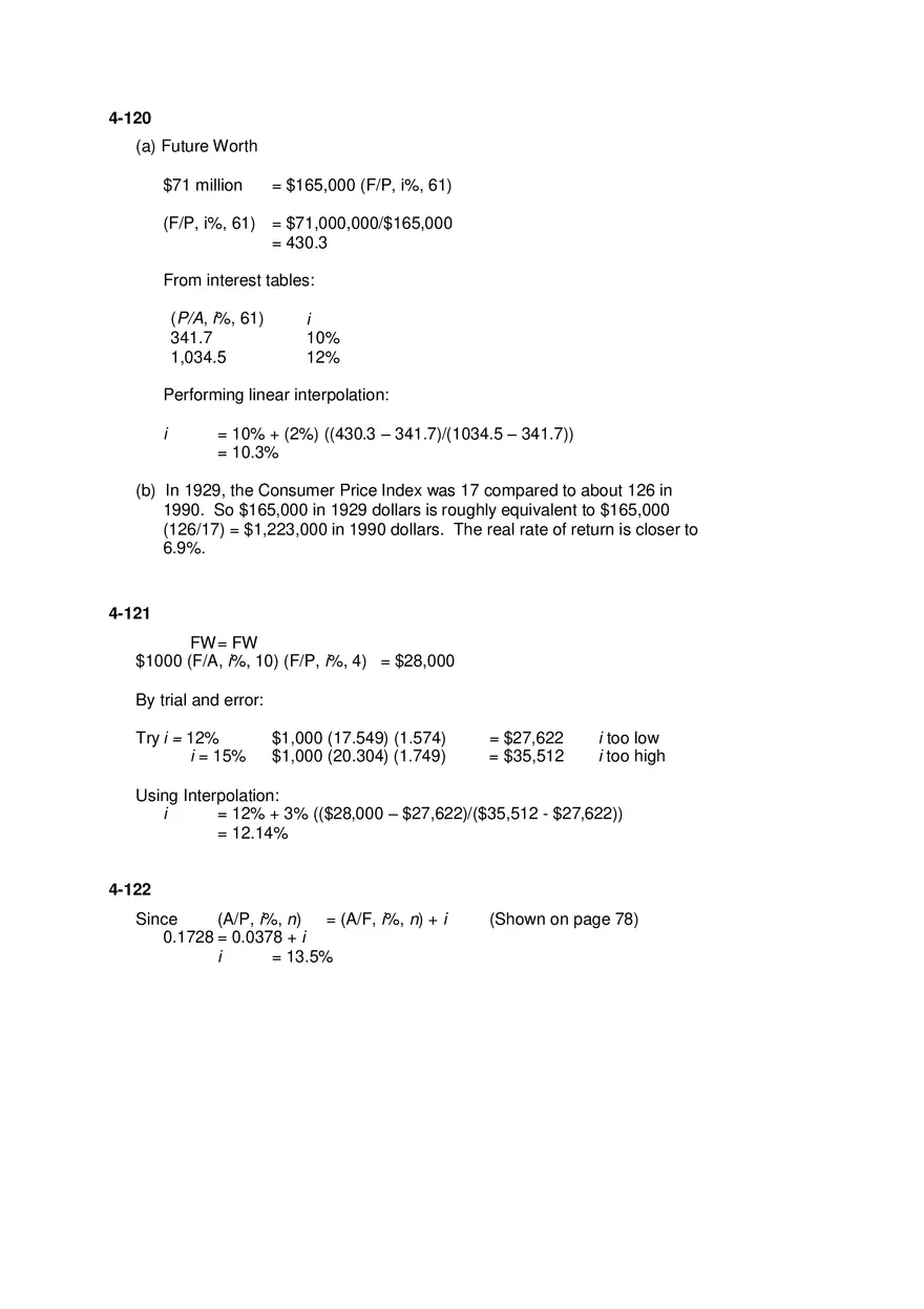 Engineering Economic Analysis Solutions Part 6 - Page 1