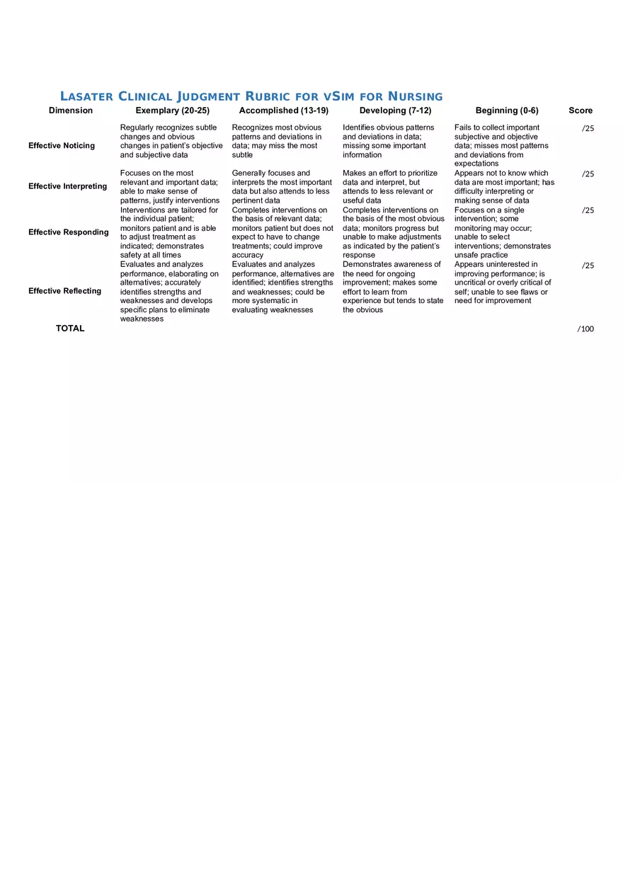 William Henry V Sim Clinical Packet With Answers - Page 9