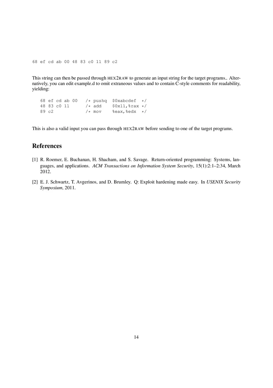 The Attack Lab Understanding Buffer Overflow Bugs - Page 6
