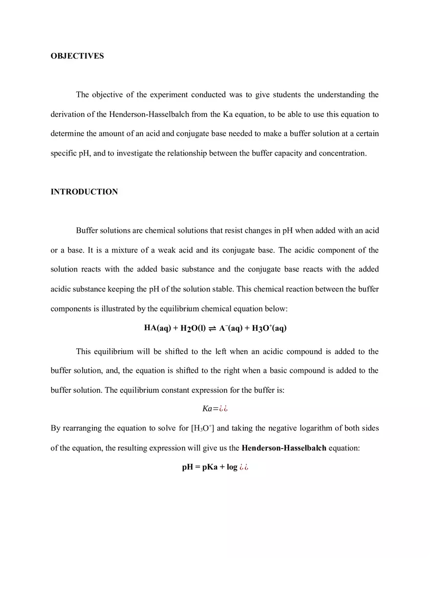 Laboratory Report for Butter - Page 1