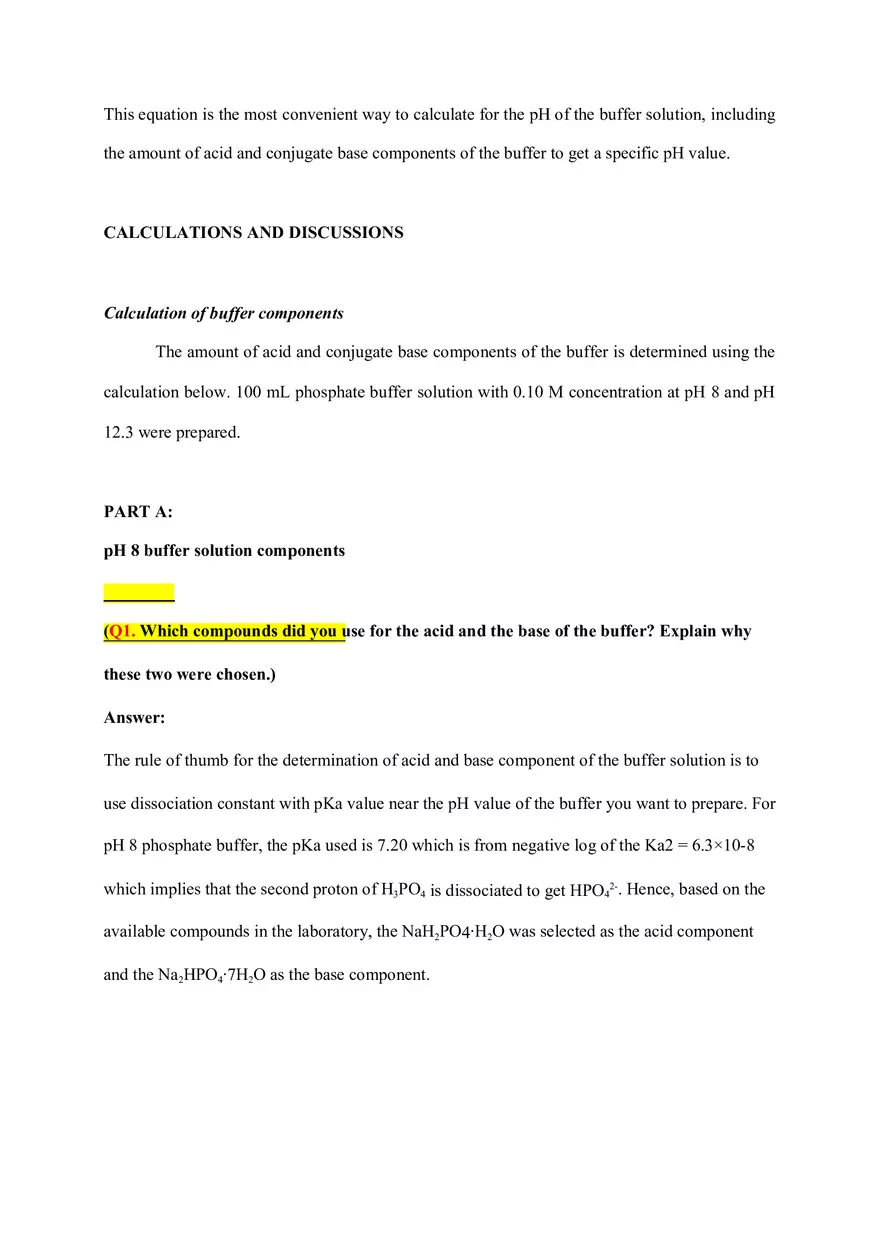 Laboratory Report for Butter - Page 2
