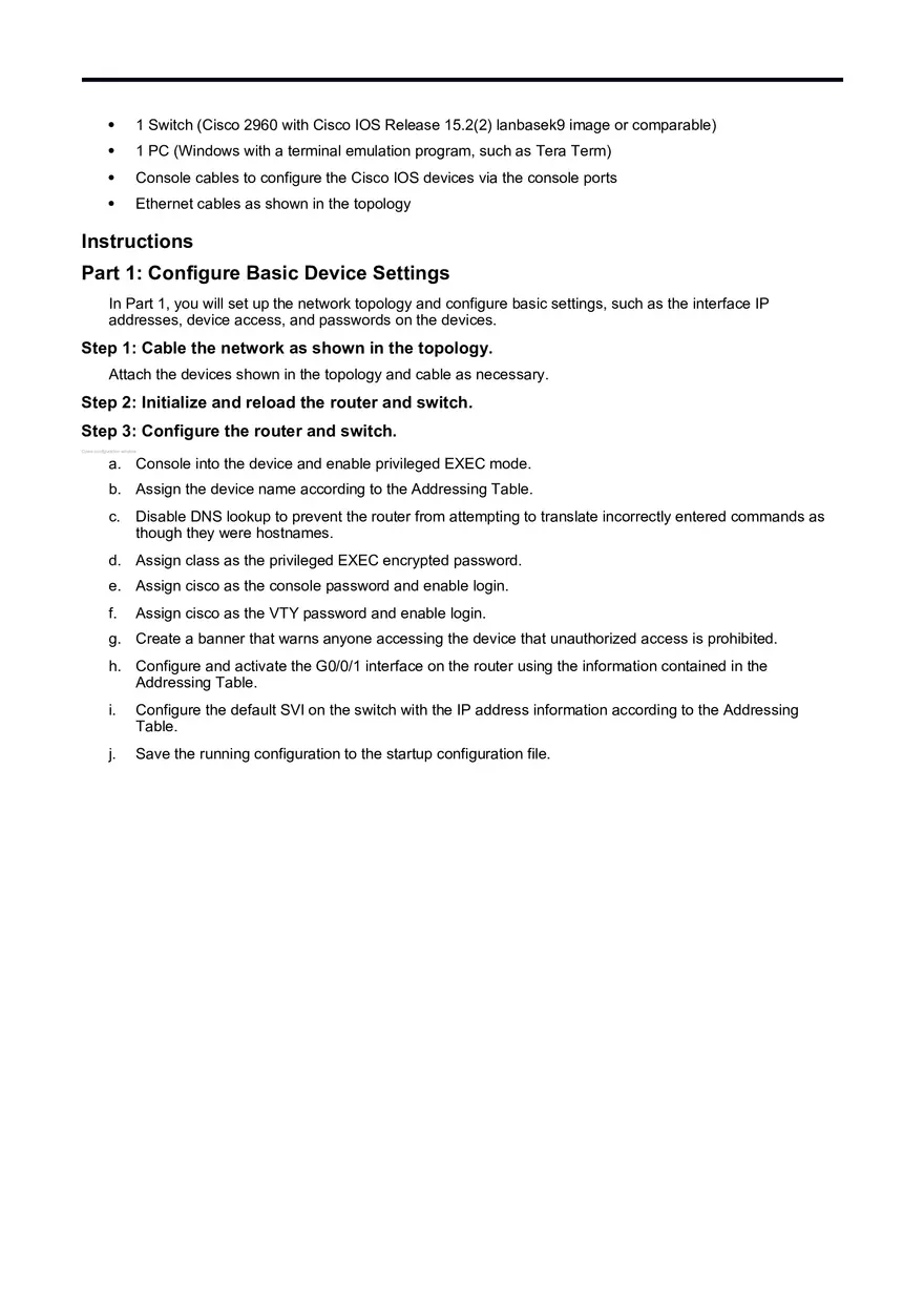 Lab - Secure Network Devices - Page 2
