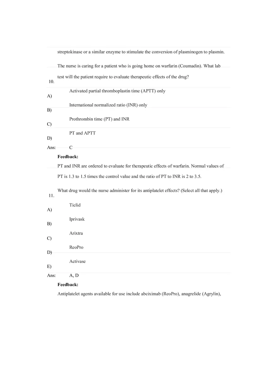 Drugs Affecting Blood Coagulation (Part 1) - Page 8