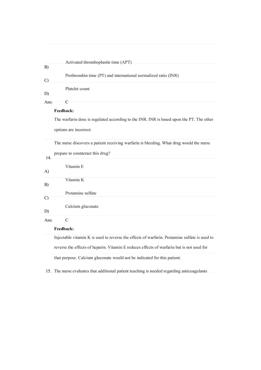 Drugs Affecting Blood Coagulation (Part 1) - Page 10