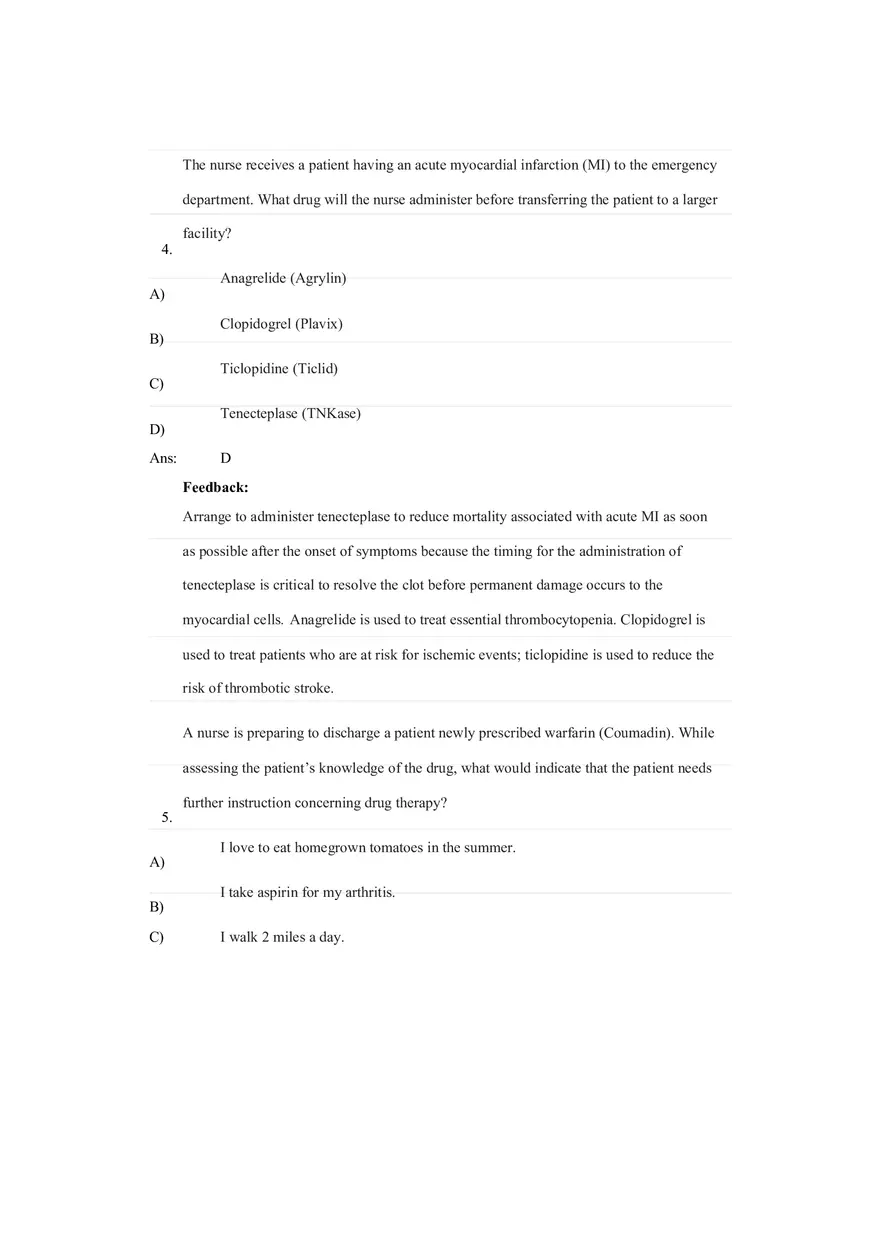 Drugs Affecting Blood Coagulation (Part 1) - Page 4