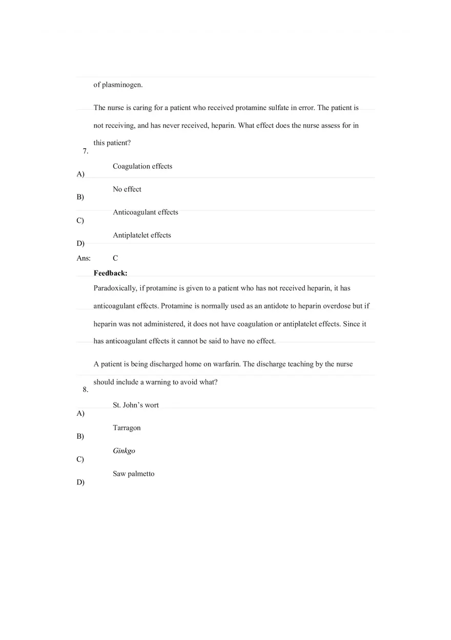 Drugs Affecting Blood Coagulation (Part 1) - Page 6