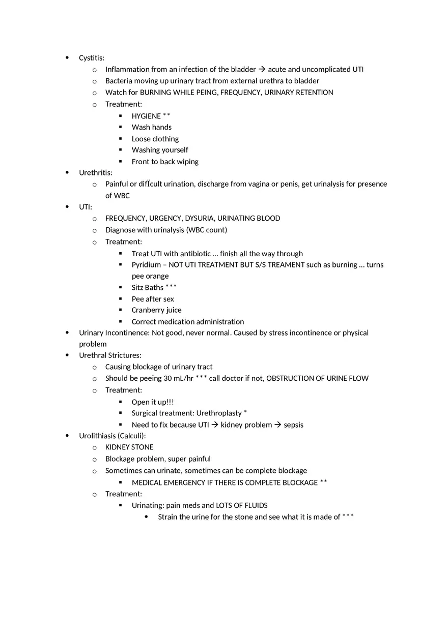 Adult Health HESI Study Guide Part 5 - Page 9