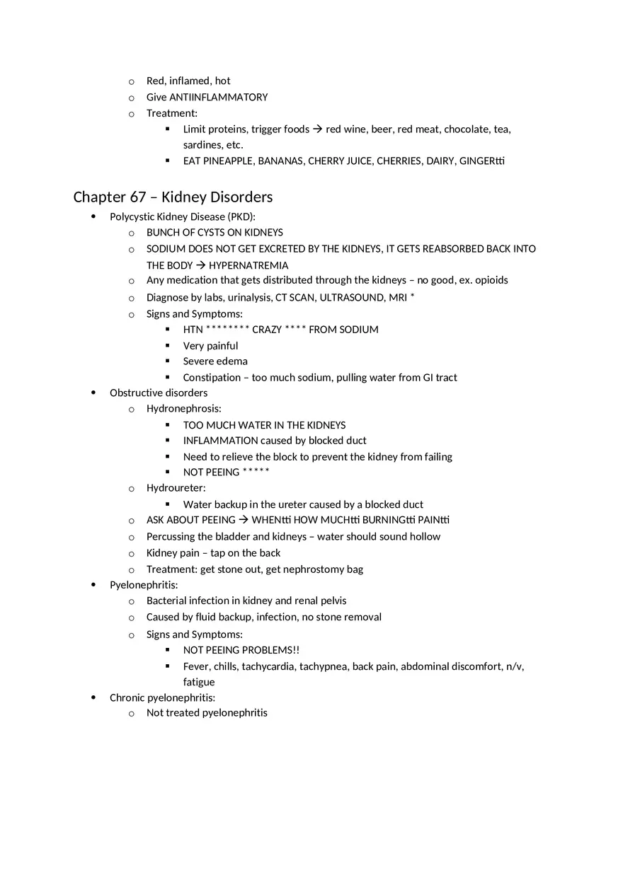 Adult Health HESI Study Guide Part 5 - Page 11
