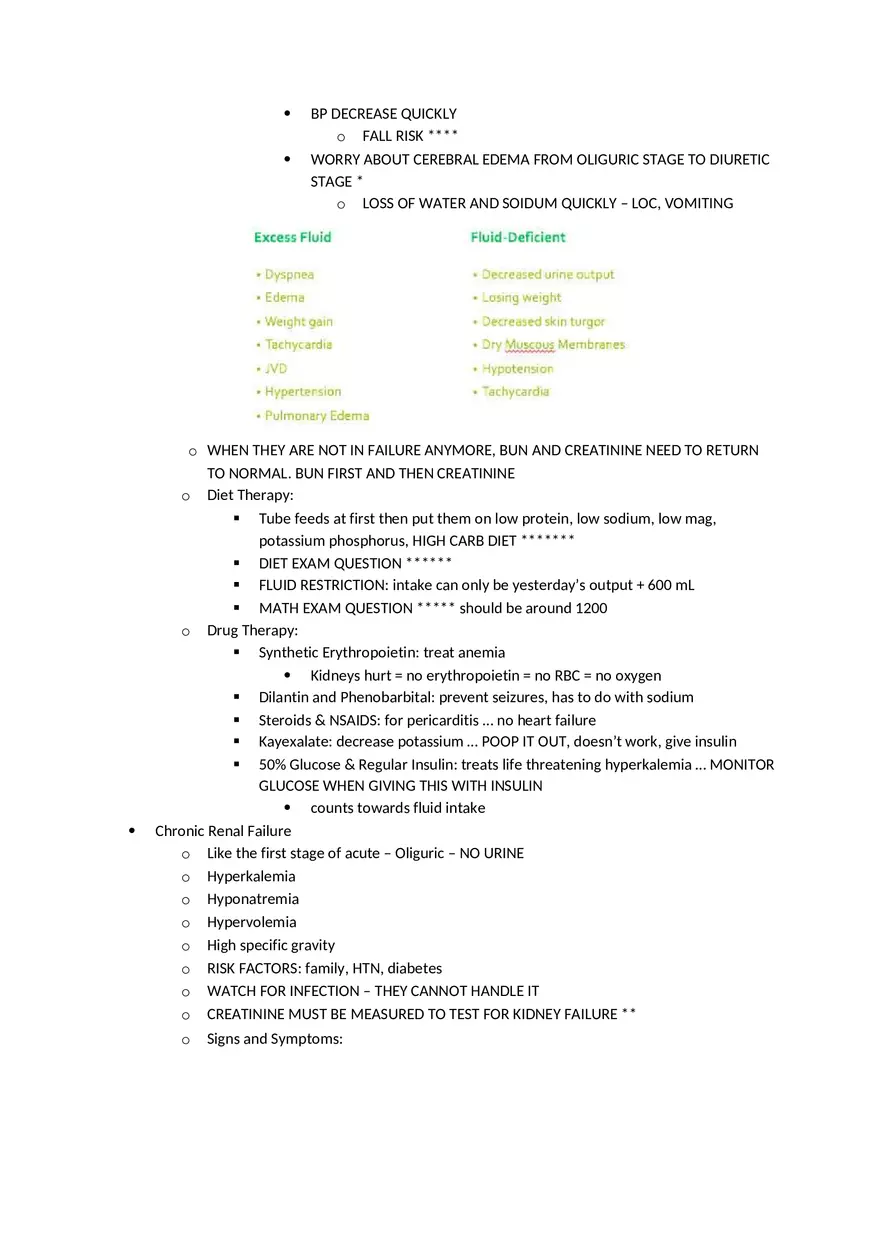 Adult Health HESI Study Guide Part 5 - Page 3