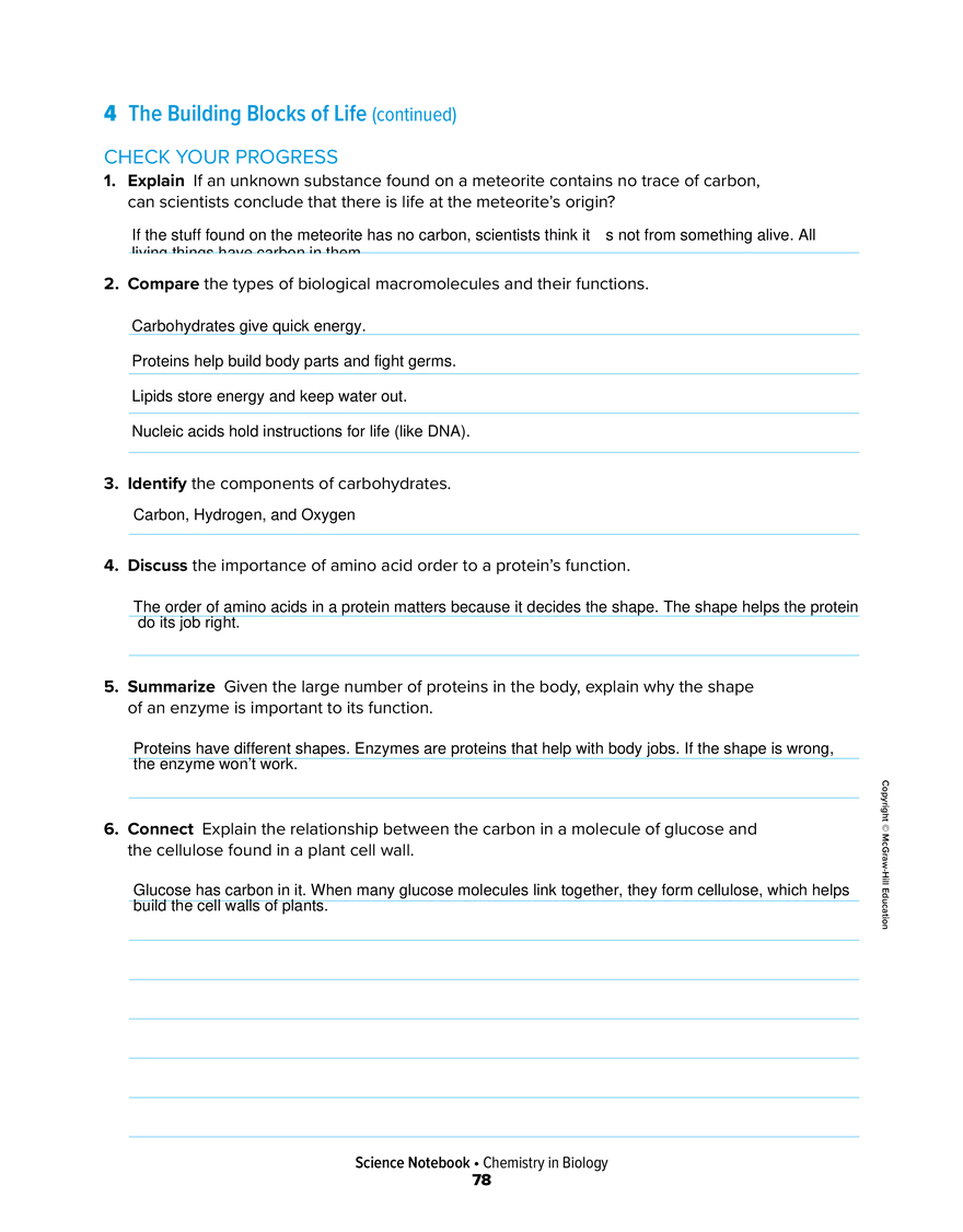 The Building Blocks of Life - Page 4