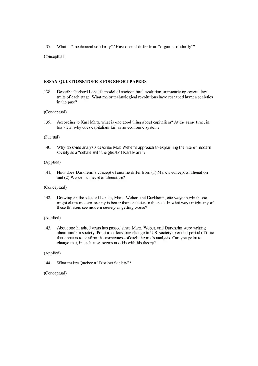 Chapter 4 - Society Answer Key 2 - Page 3