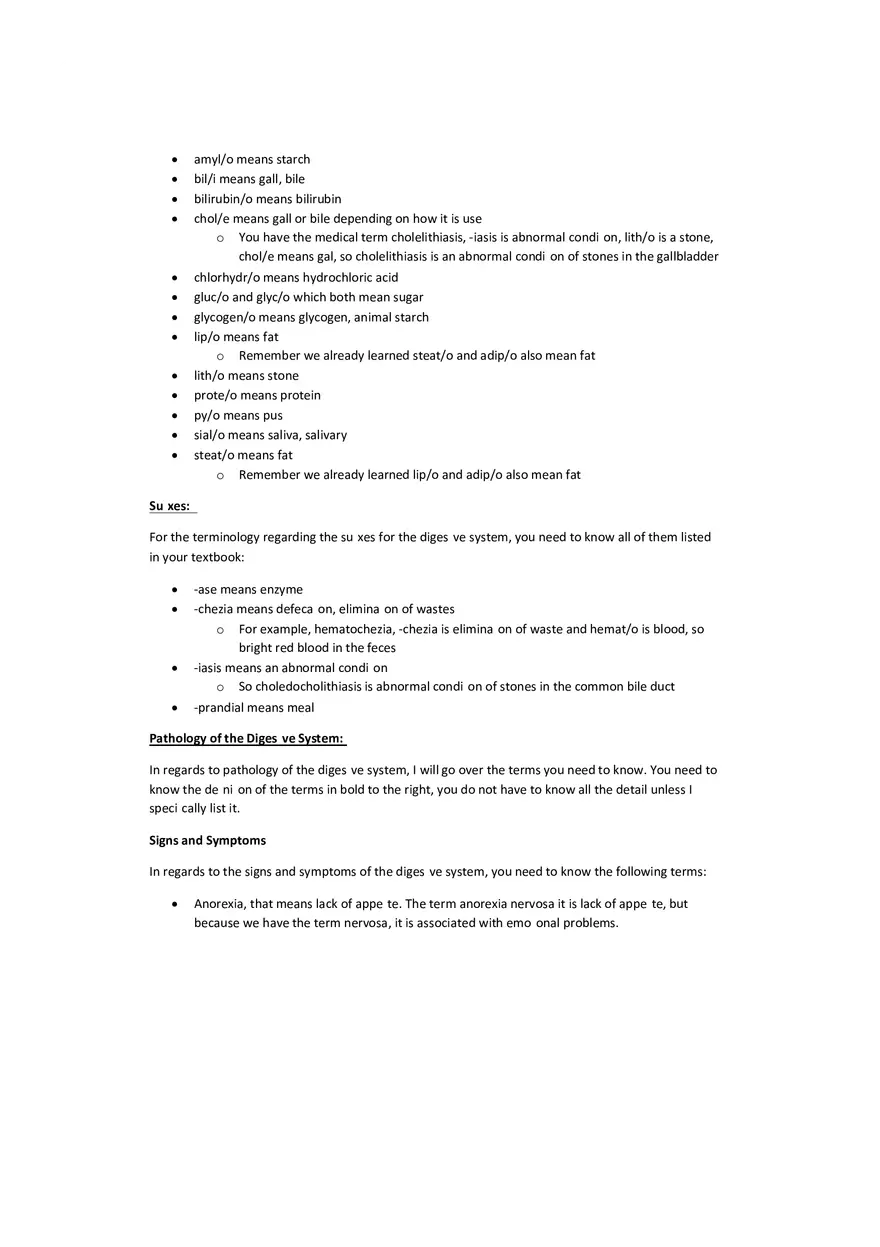 Chapter 5 Notes Digestive System - Page 7