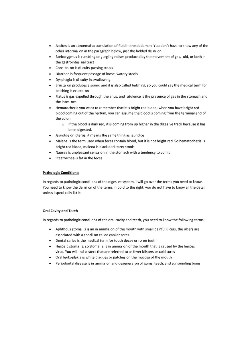 Chapter 5 Notes Digestive System - Page 8