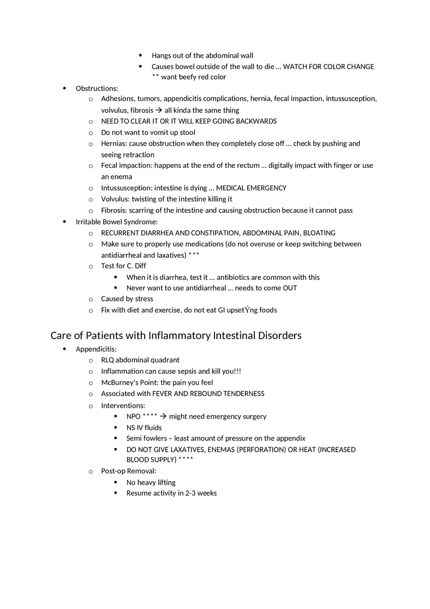 Adult Health HESI Study Guide Part 7 - Page 7