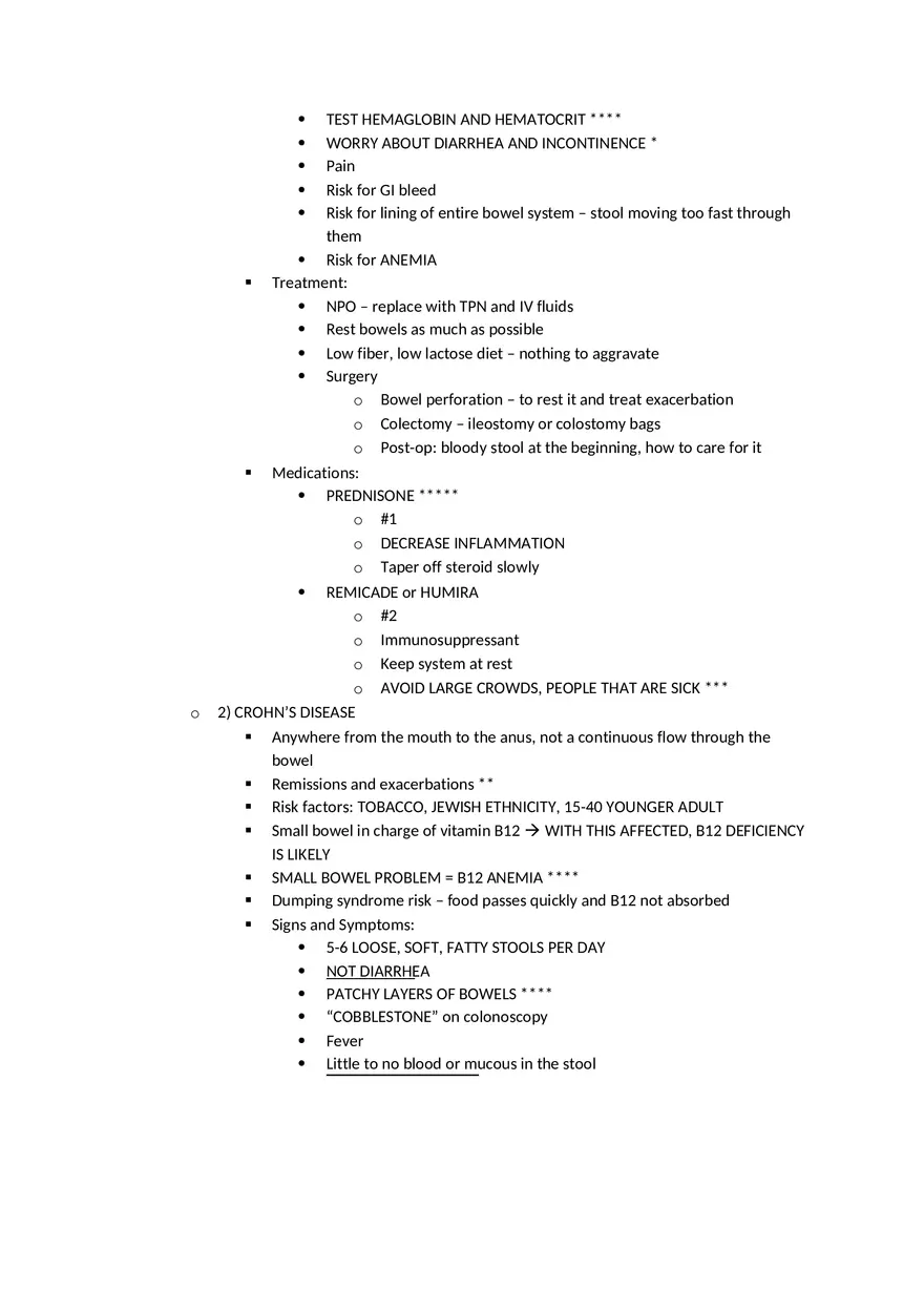 Adult Health HESI Study Guide Part 7 - Page 9