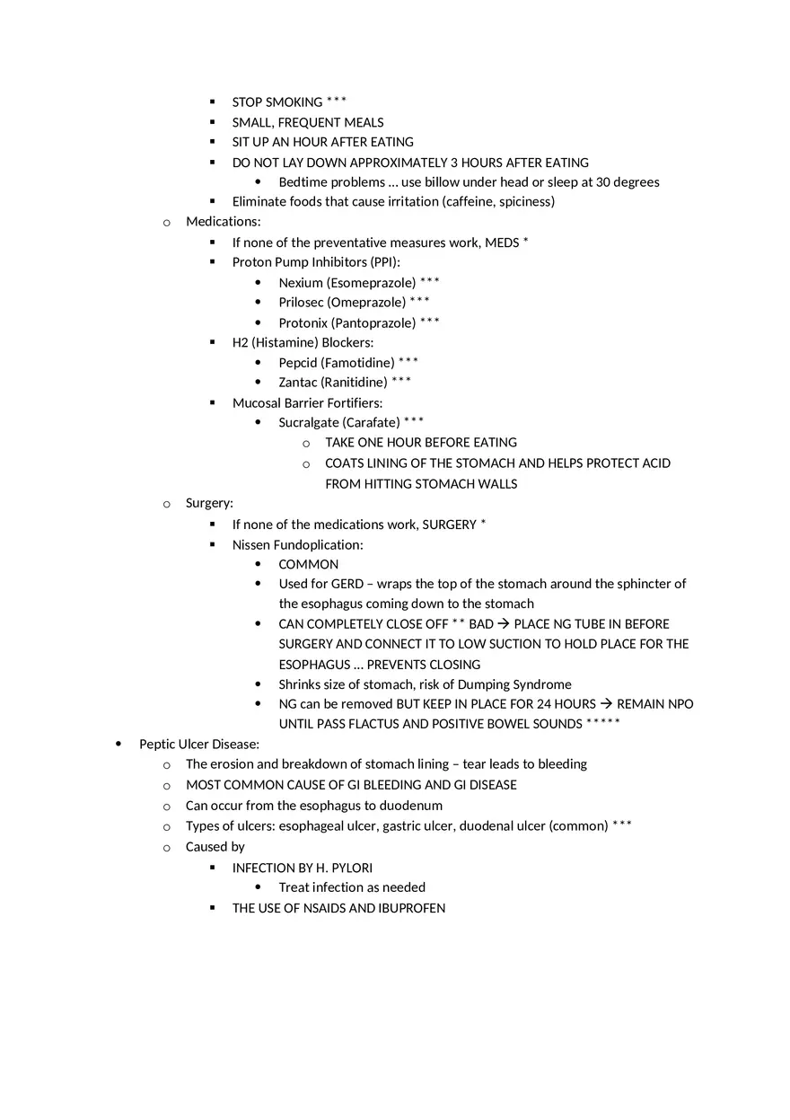 Adult Health HESI Study Guide Part 7 - Page 2