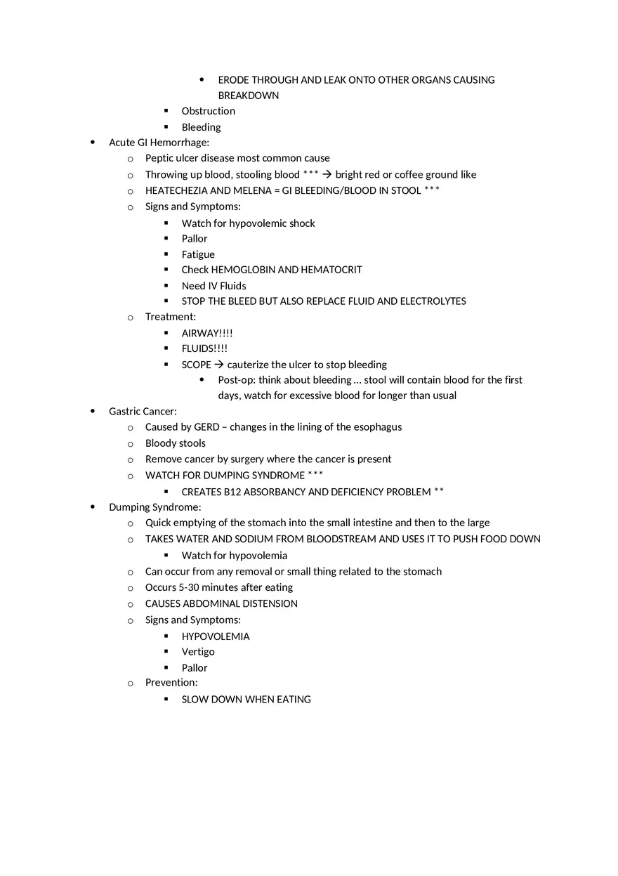 Adult Health HESI Study Guide Part 7 - Page 4