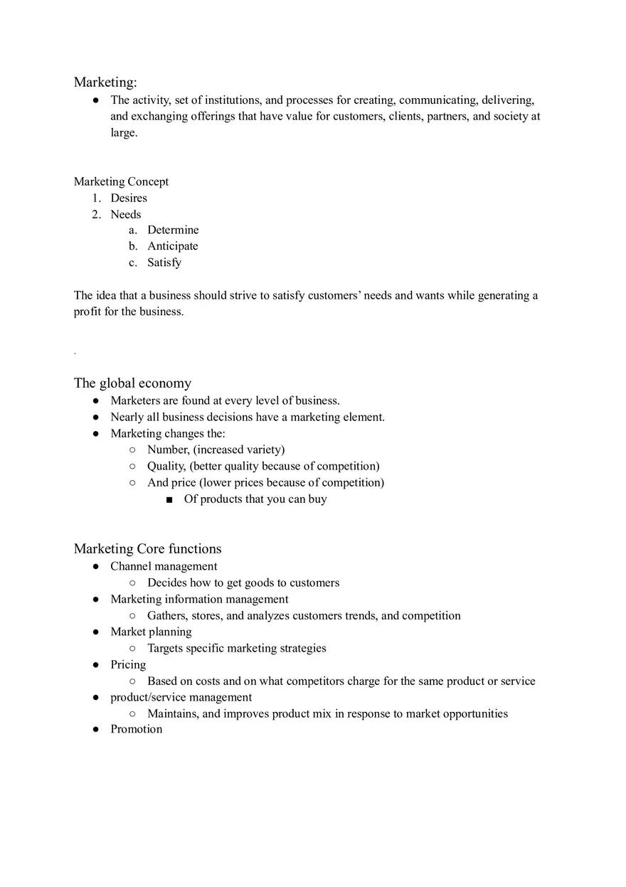 Marketing - Set of Institutions - Page 1