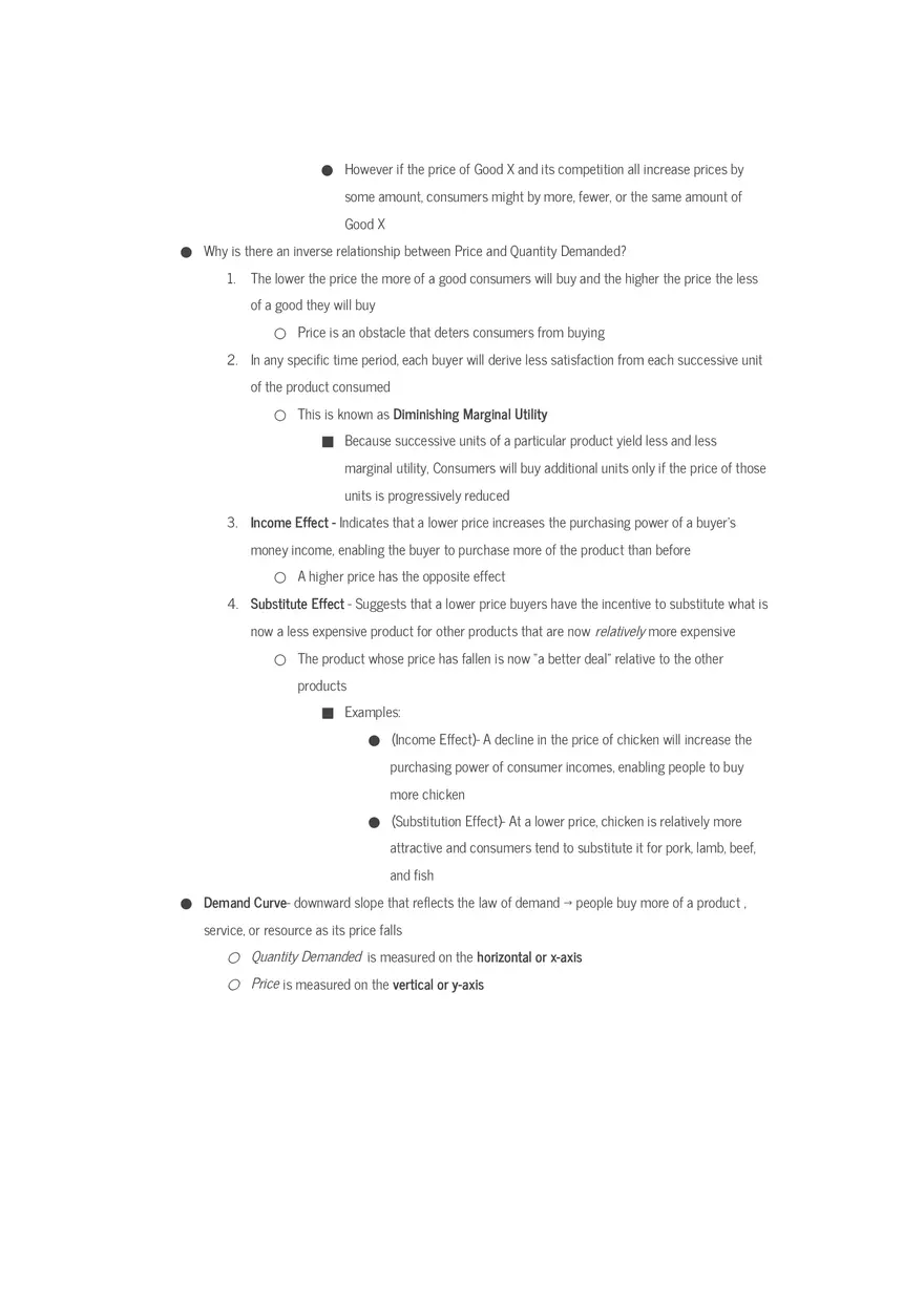 Microeconomics Final Exam Review Sheet Part 2 - Page 4
