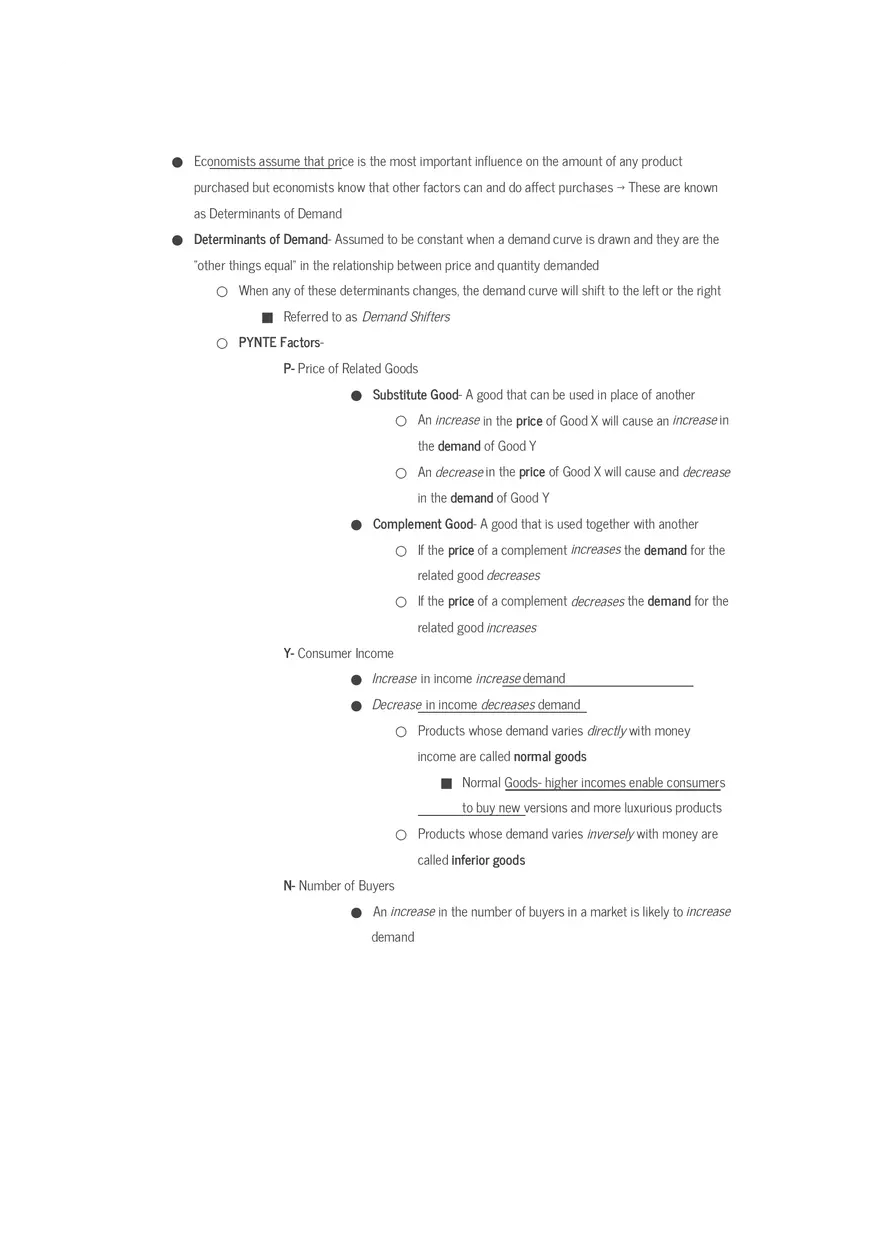 Microeconomics Final Exam Review Sheet Part 2 - Page 6