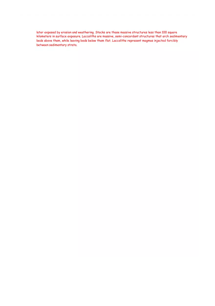 Assignment Igneous Rock Questions with Answers - Page 3