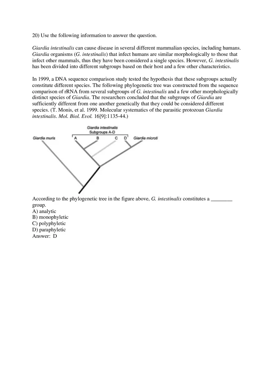 Phylogeny and the Tree of Life Part 1 - Page 16