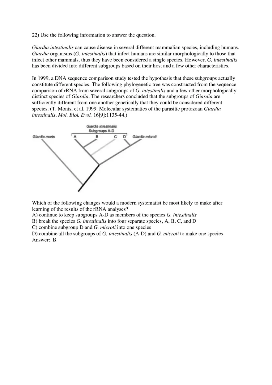 Phylogeny and the Tree of Life Part 1 - Page 3