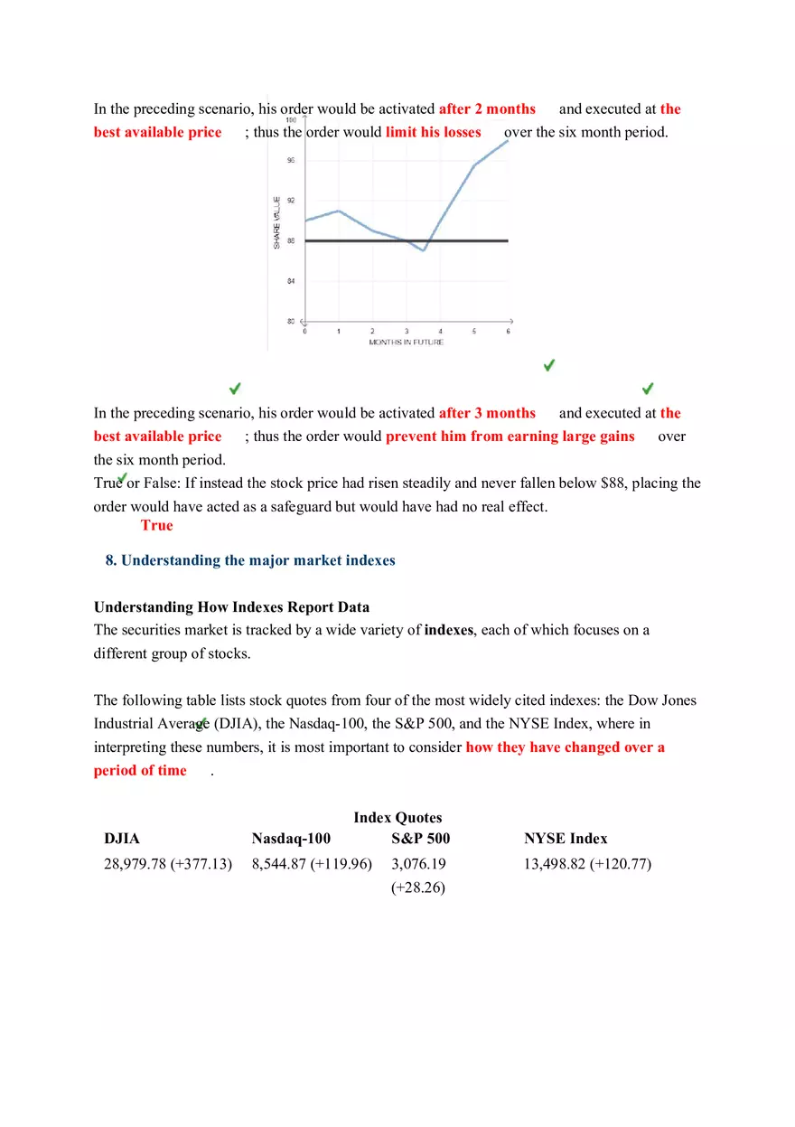 Vocabulary - Investment Planning Assignment - Page 6