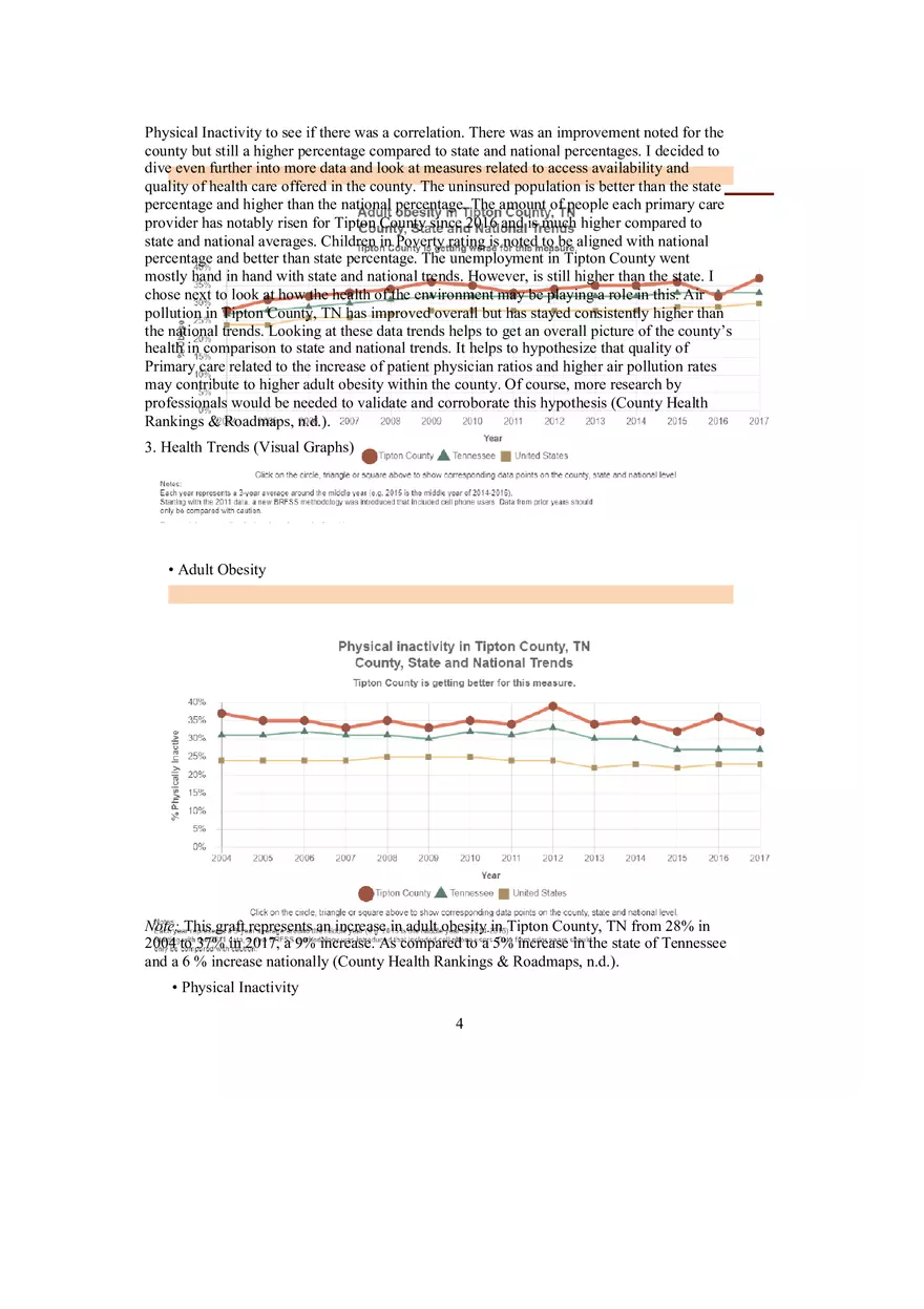 Population Health Data Brief Template - Page 5