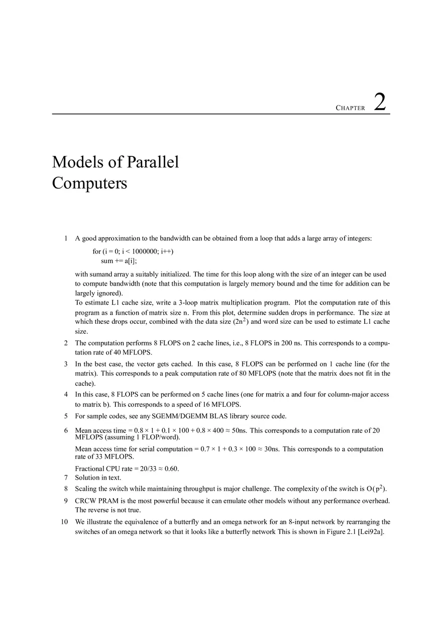 Physics Solution Manual - Introduction to Parallel Computing - Page 2