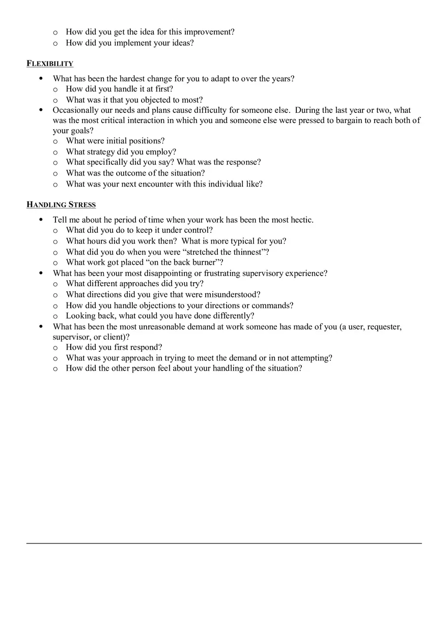 20 Principal Interview Questions 7 Pages - Page 7