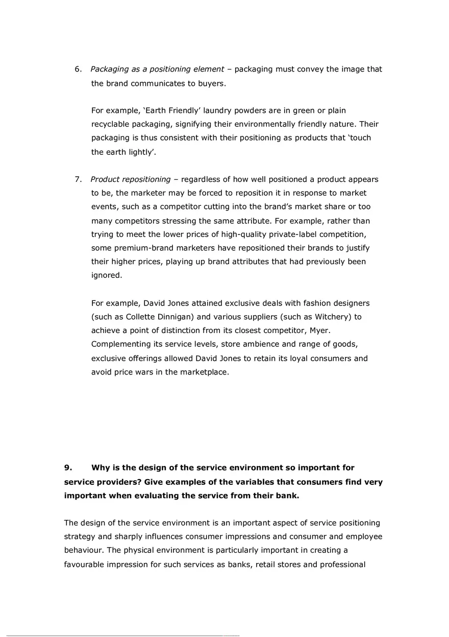 Consumer Perception Chapter 5 Answer Key (T or F) - Page 7