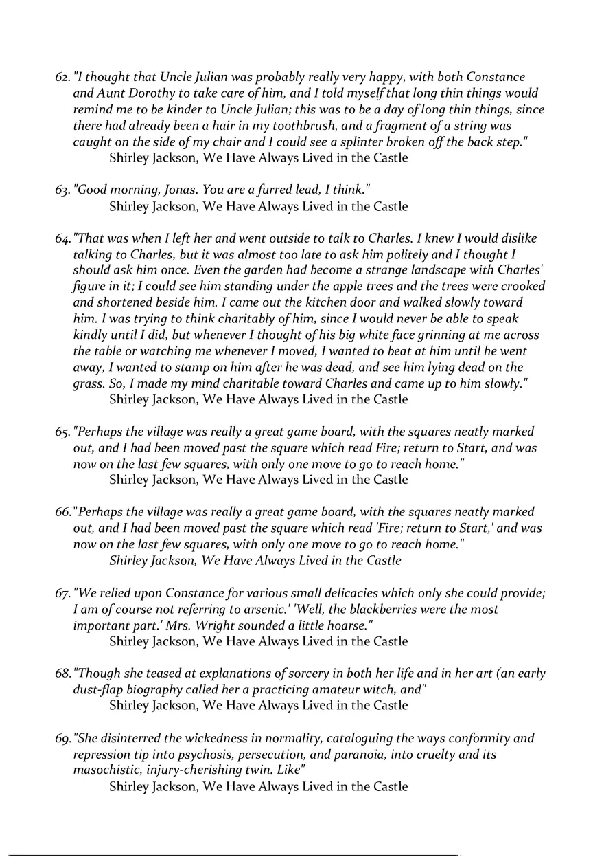 We Have Always Lived in the Castle - Page 9