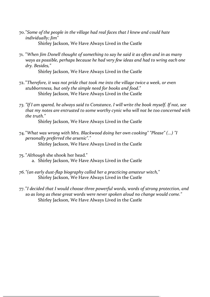 We Have Always Lived in the Castle - Page 10