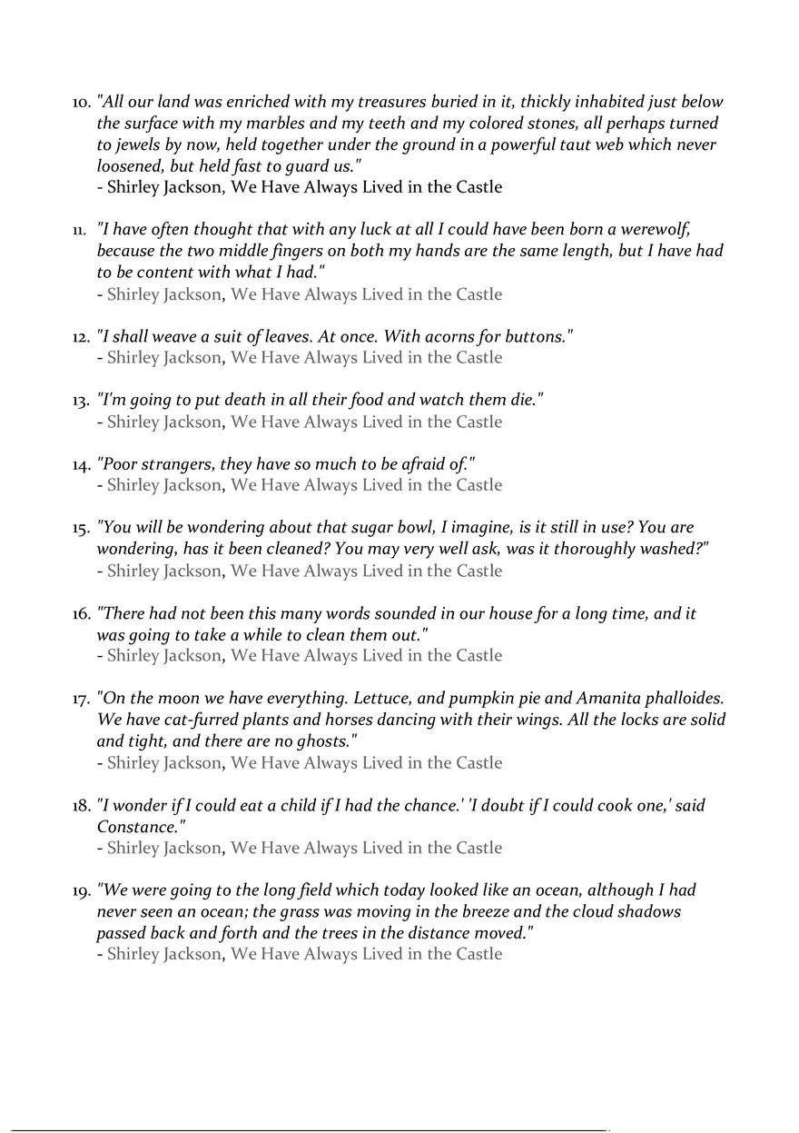 We Have Always Lived in the Castle - Page 2