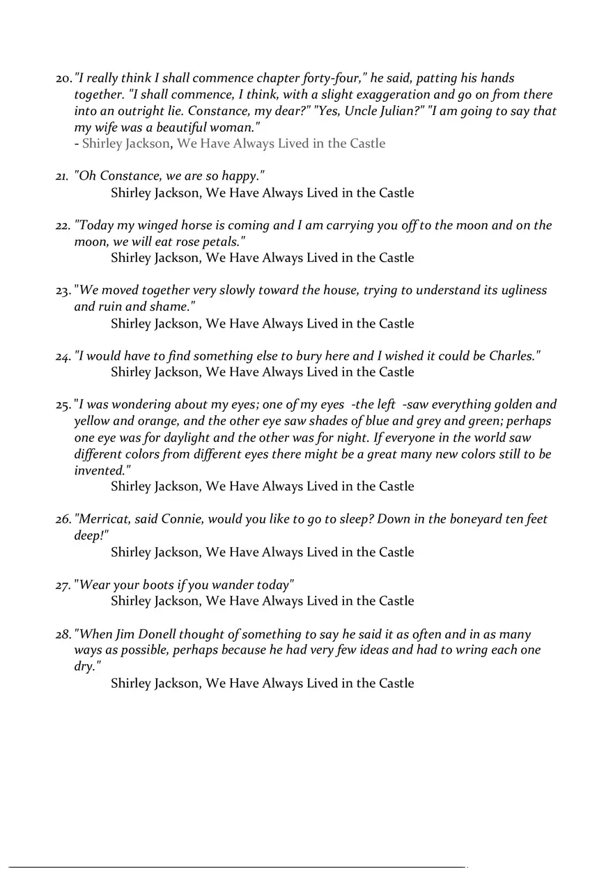 We Have Always Lived in the Castle - Page 3