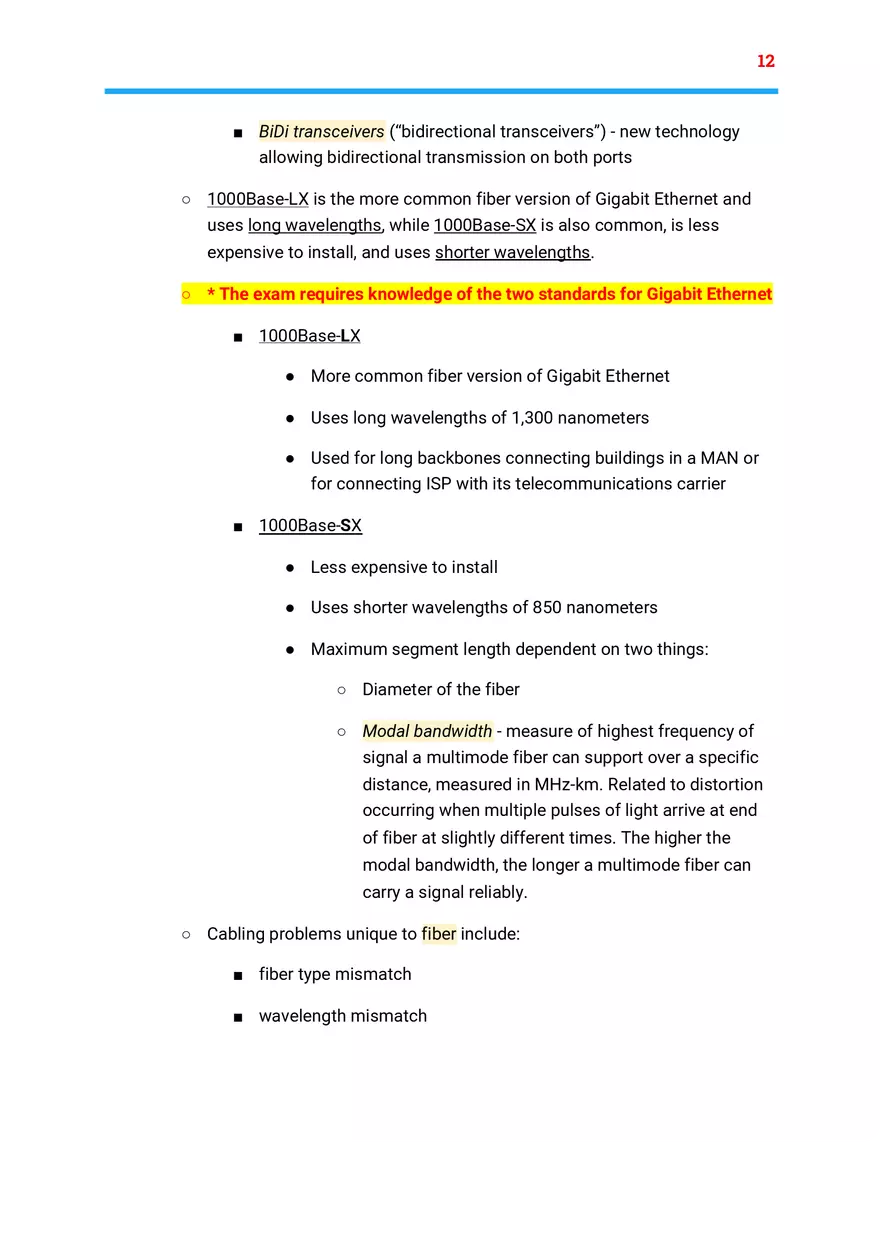 Networking+ Ch 5 Notes - Page 4