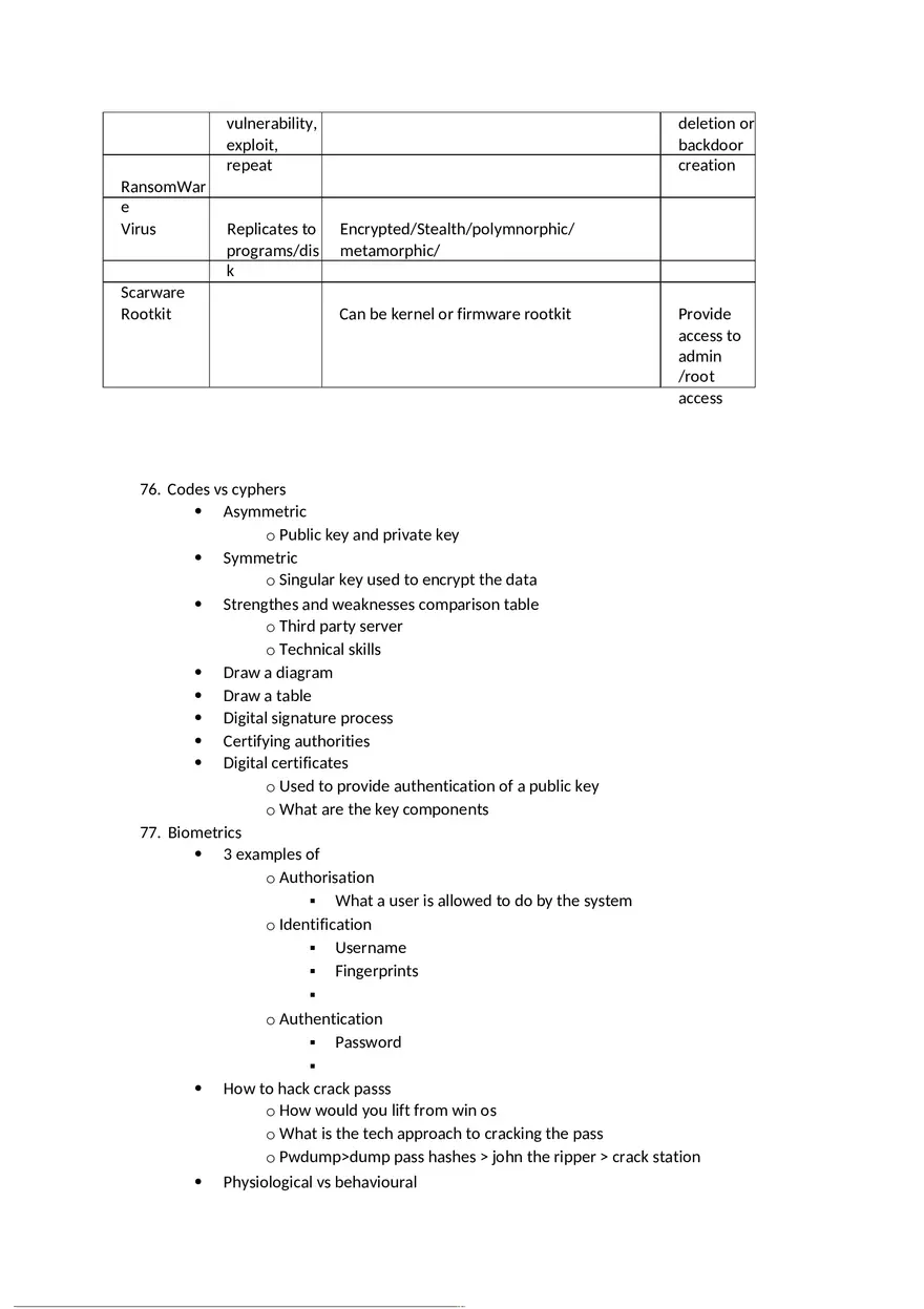 Lectures 1-8 - Computer Security Notes - Page 7