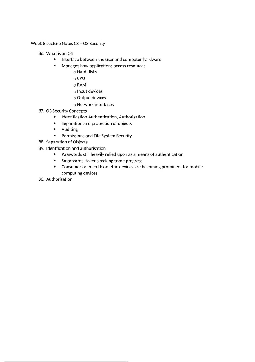 Lectures 1-8 - Computer Security Notes - Page 11