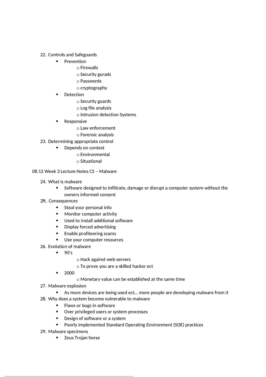 Lectures 1-8 - Computer Security Notes - Page 13