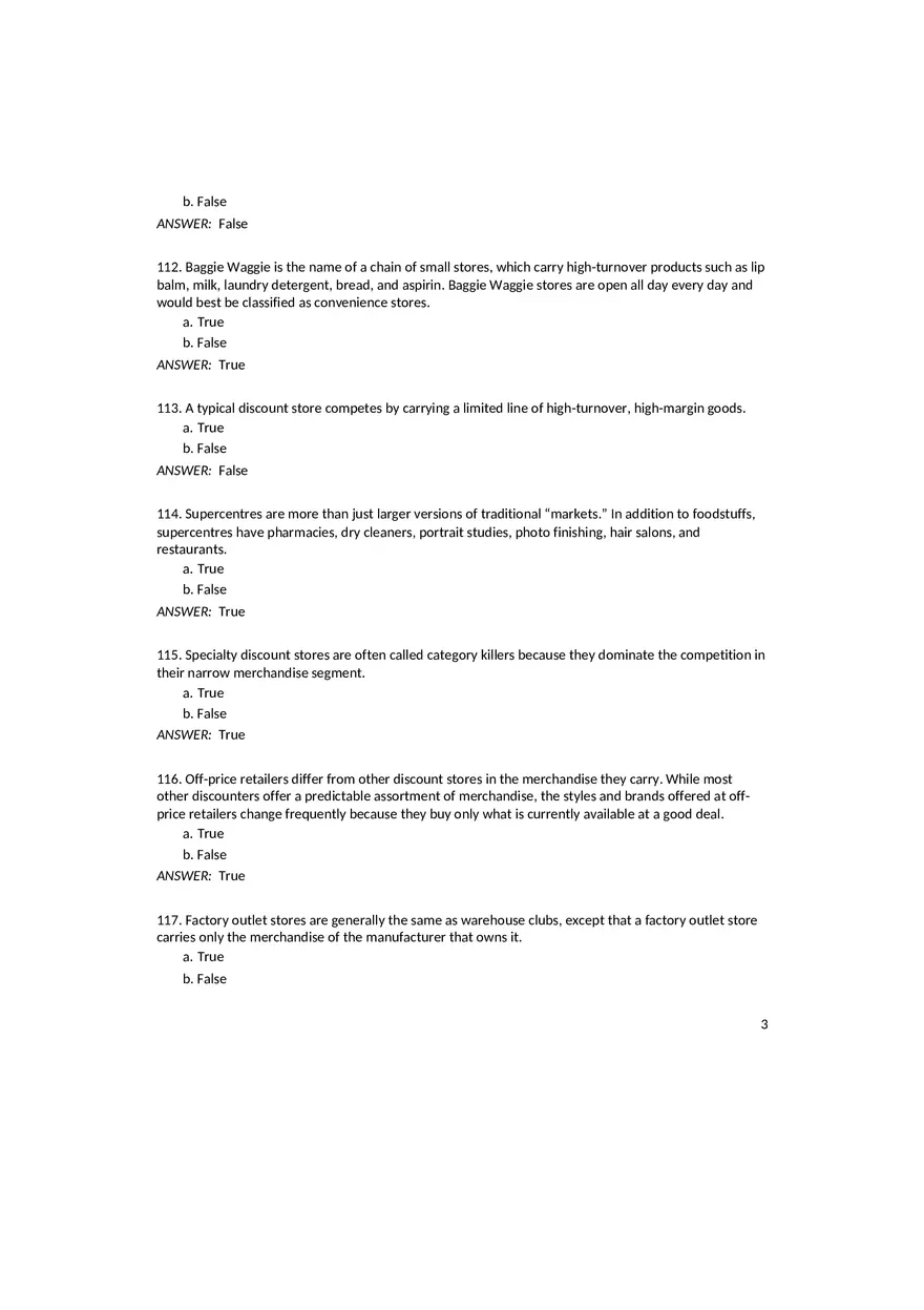 Chapter 15 Retailing Answer Key - Page 4
