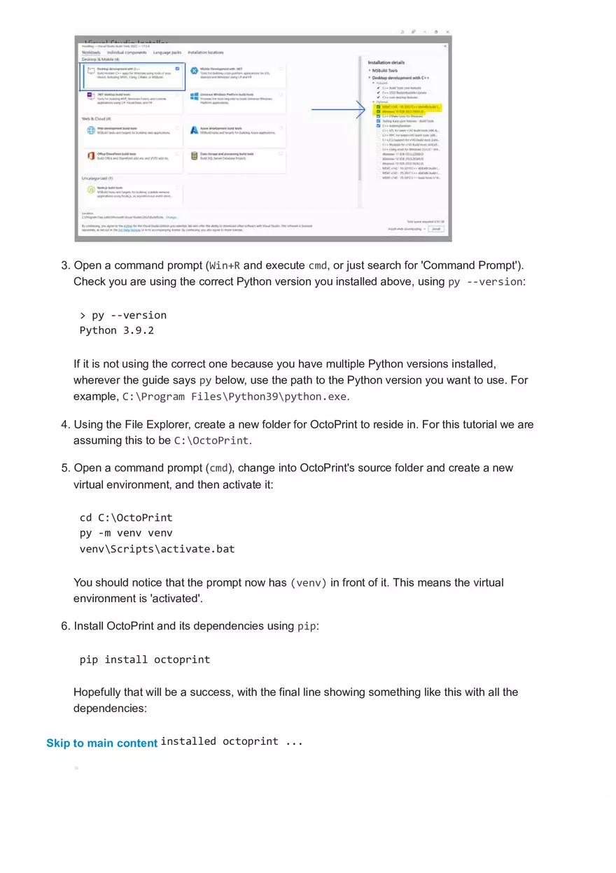 Setting Up Octo Print on Windows - Page 6