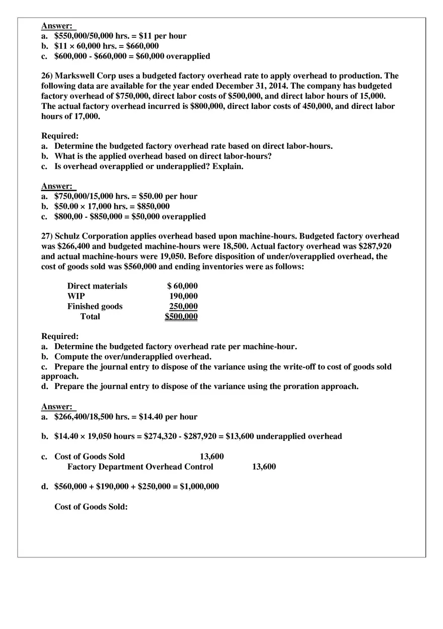 Chapter 4 Job Costing Answer Key Part 4 - Page 5
