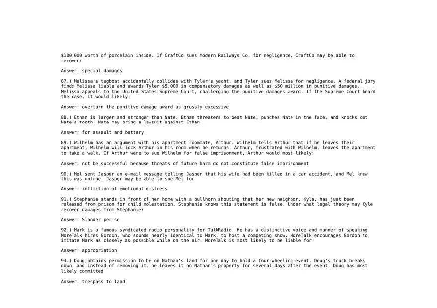 Legal Environment of Business 57-105 Answers - Page 10